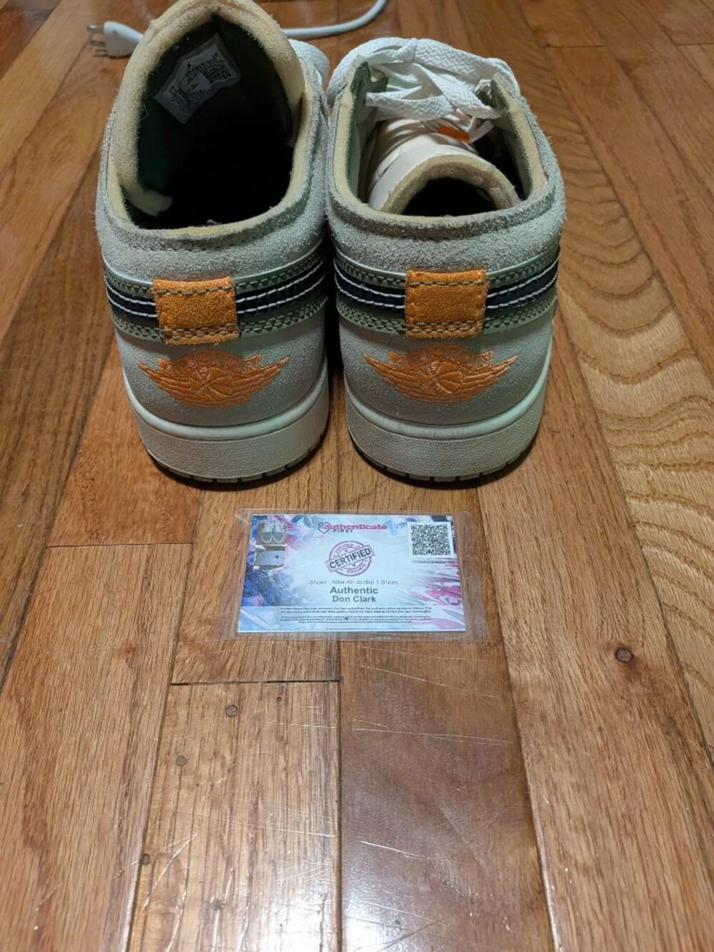 Air Jordan 1 Low SE Craft Sky J Light Olive Size 12